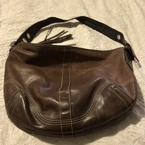 Used Coach leather purse